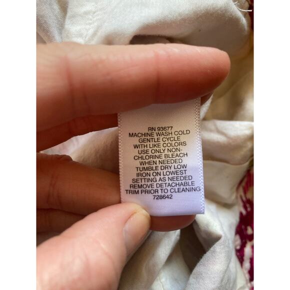 Liz Claiborne Splashy Print A-line Skirt, Size 6 - Picture 5 of 5